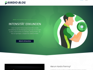 Screenshot des Blogs Kardiologie-Blog