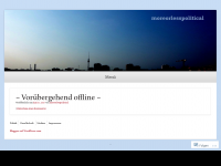 Screenshot des Blogs morr-or-less-political