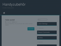 Screenshot des Blogs Handyzubehoer