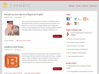 Screenshot des Blogs Blog Tips