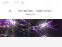 Screenshot des Blogs MyGames-Blog – Spieleblog