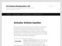 Screenshot des Blogs Schuhe Online Kaufen