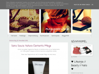Screenshot des Blogs magiquevisage