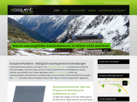 Screenshot des Blogs Ecoquent-Positions