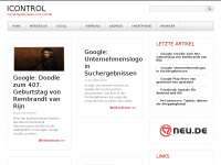 Screenshot des Blogs Social Media News und Trends