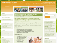 Screenshot des Blogs naturheilnotizen