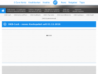 Screenshot des Blogs DKB Visa Card