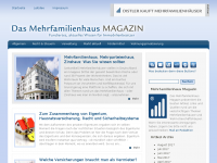 Screenshot des Blogs Das Mehrfamilienhaus Magazin