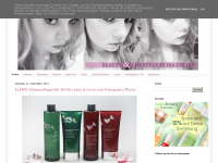 Screenshot des Blogs Anders als Mädchen