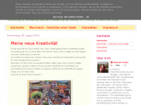 Screenshot des Blogs HannahMiria