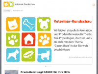 Screenshot des Blogs Veterinär-Rundschau