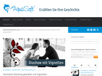 Screenshot des Blogs AquaSoft Hilfe