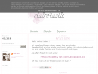Screenshot des Blogs Claire’Tastic