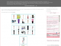 Screenshot des Blogs Das muss ich haben!