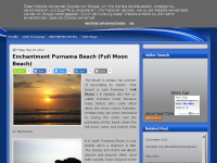 Screenshot des Blogs Enchantment Purnama Beach (Full Moon Beach)