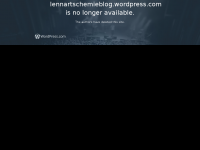 Screenshot des Blogs Lennarts Chemie Blog