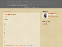 Screenshot des Blogs Ninni´s Produktwelt