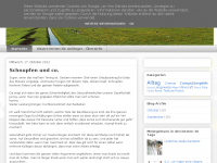 Screenshot des Blogs Alltag und Meer