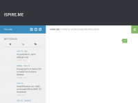 Screenshot des Blogs ispire.me