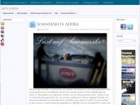 Screenshot des Blogs Tipps für Skifahrer