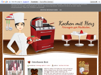 Screenshot des Blogs Kochen mit Herz