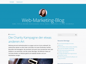 Screenshot des Blogs Web-Marketing-Blog