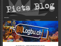 Screenshot des Blogs Piet’s Blog – der Nerd Blog