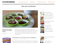 Screenshot des Blogs Schokonews
