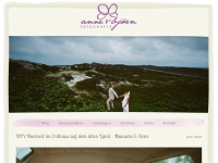 Screenshot des Blogs Anne und Björn Fotograf Lüneburg