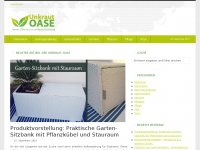 Screenshot des Blogs Unkraut-Oase
