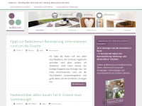 Screenshot des Blogs Wohncore Wohnmagazin