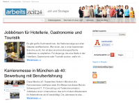 Screenshot des Blogs Arbeitszeit24