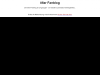 Screenshot des Blogs 05er Fanblog