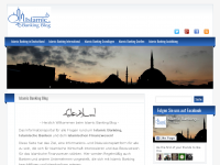 Screenshot des Blogs Islamic Banking Blog