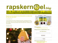 Screenshot des Blogs blog.rapskernoel.info