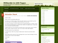 Screenshot des Blogs Milliardär-in-100-Tagen