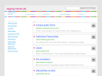 Screenshot des Blogs Raging-Nerds.de – Just our 20 Bits