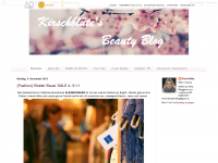 Screenshot des Blogs Kirschblüte’s Blog