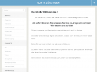 Screenshot des Blogs SJH IT-Service
