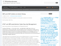 Screenshot des Blogs IT Mittelstandsnews