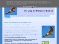 Screenshot des Blogs Der goldene Adler