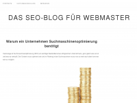 Screenshot des Blogs Alles für Webmaster