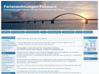 Screenshot des Blogs Ferienwohnungen-Fehmarn