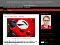 Screenshot des Blogs Goldmann Saxt