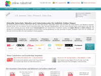 Screenshot des Blogs Online-Rabatt.net