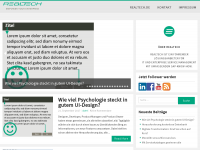 Screenshot des Blogs REALTECH IT Blog