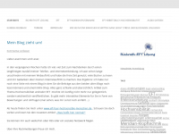Screenshot des Blogs EFT-Raum