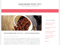Screenshot des Blogs Engelinchen testet