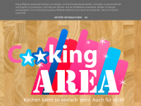 Screenshot des Blogs CookingAREA