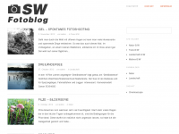 Screenshot des Blogs SWFotoblog